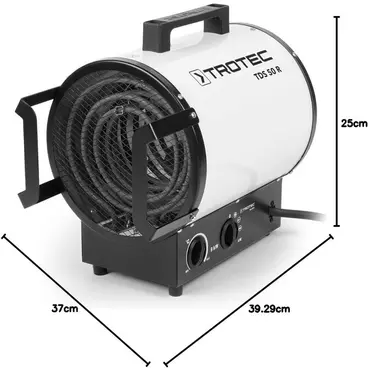 Trotec TDS 50 R - 1410000008 Electric Heater 9 kW with 3-Mode Control