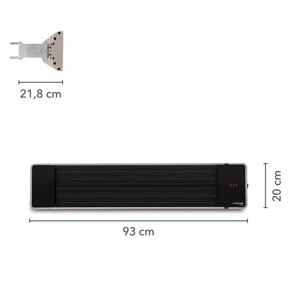 Trotec IRD 1200 1410003310 - Outdoor Infrared Heater Without Light