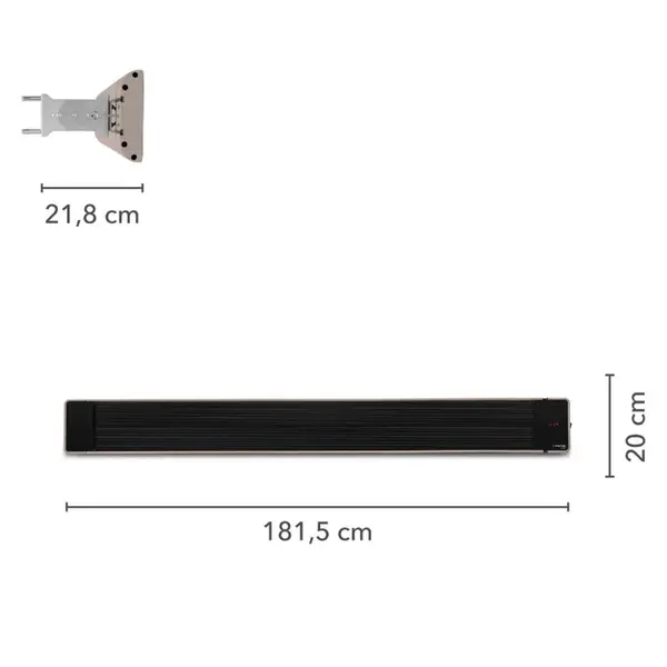 Trotec IRD 3200 1410003340 - Outdoor Infrared Heater Without Light