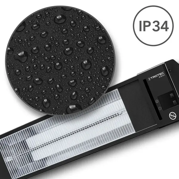 Trotec IR 2010 S 1410003102 - Ceiling Heater for Covered Outdoor Areas