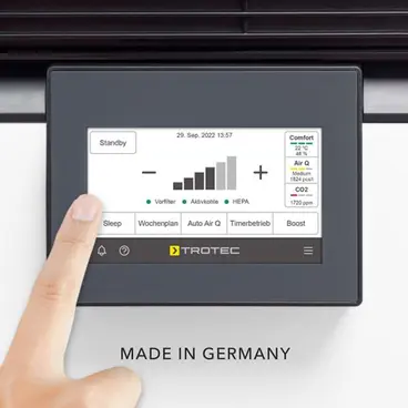 Trotec AirgoClean One Touch Display