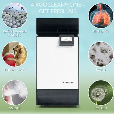Trotec AirgoClean One - Hepa H14 Air Purifier