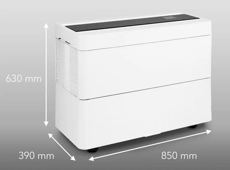 Trotec B 600 - Humidifier recommended area 420-1000 m² - with Automatic Water Filling Option and UV Lamp