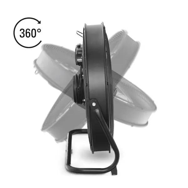 Trotec TMV 20 D fan with 360° tilt