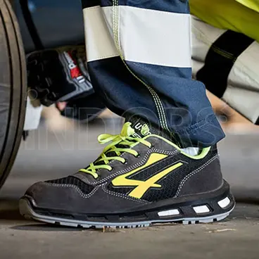 Yellow S1P SRC ESD safety shoe