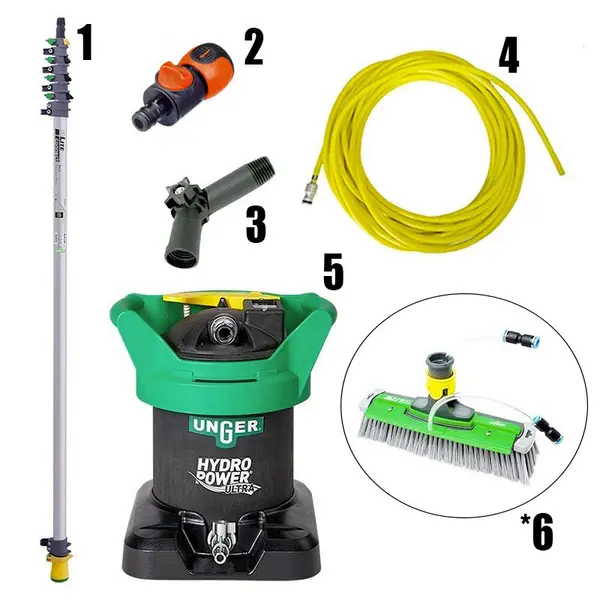 UNGER Starter Kit DIUK1 - Cleaning Photovoltaic Systems