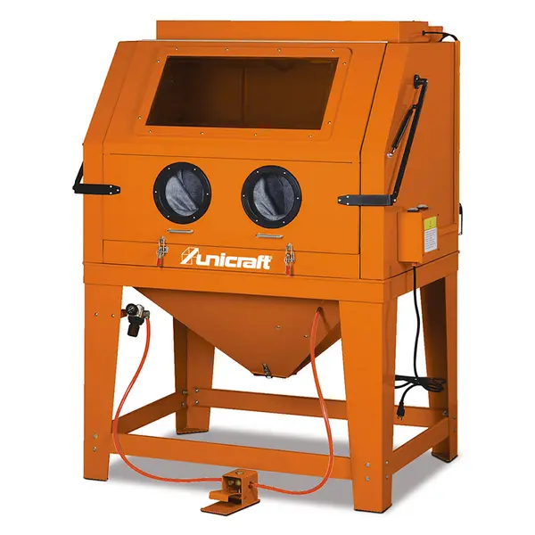 Unicraft SSK 4 - Abrasive Sandblaster Front Hood and Integrated Suction