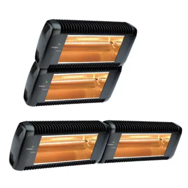 Varma Tandem Radio 550/20NR/2 - 2000W Infrared Lamp - with Radio Remote Control