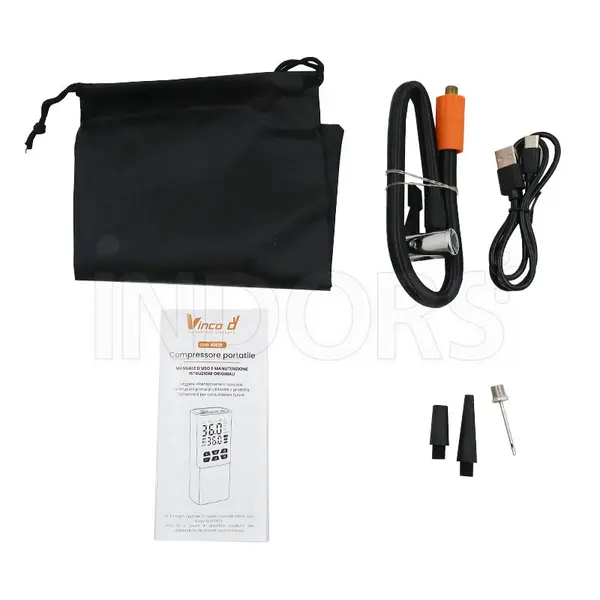 Vinco 60625 - 11.1V Portable Multifunctional Battery-Powered Compressor