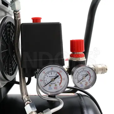 Vinco 60700 - 24 L Portable Silent Oil-Free Compressor