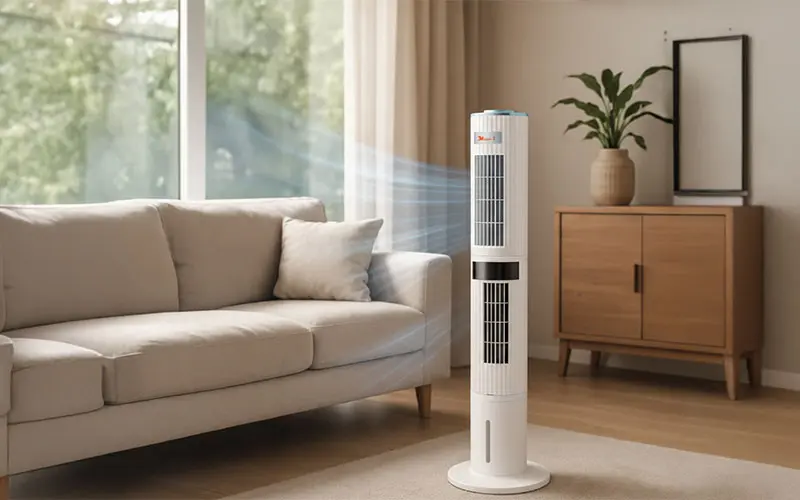 Vinco 70041 - Tower Air Cooler with 360° Rotation