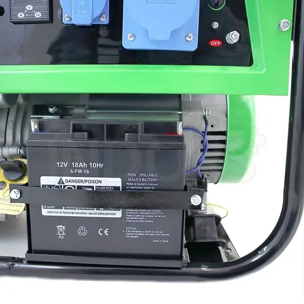 battery included VINCO 60171 - Powerful 5kW Generating Set