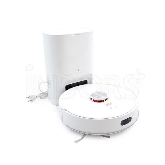 Vinco Scrappi 40181 3 in 1 Robot Vacuum Cleaner for Indoor Environments with Emptying and Charging Base