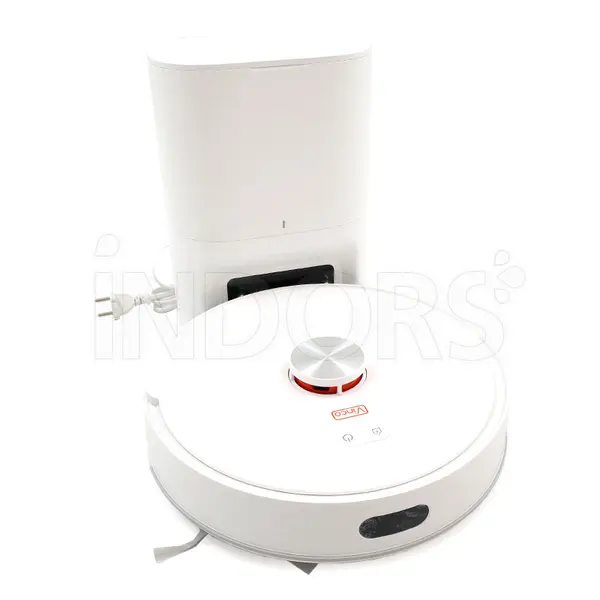 Vinco Scrappi 40181 3 in 1 Robot Vacuum Cleaner for Indoor Environments with Emptying and Charging Base