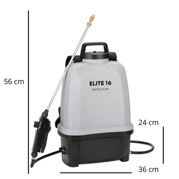 Volpi 24PRO16 - 16 L Battery-Powered Pump, ELITE Line