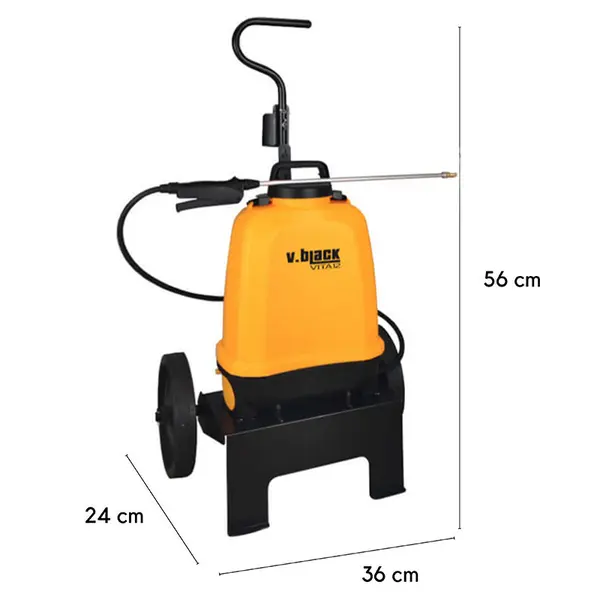 Volpi VITA 12 - Weed Control Pump with Trolley