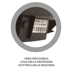 Volpi SVE professional sulfur machine