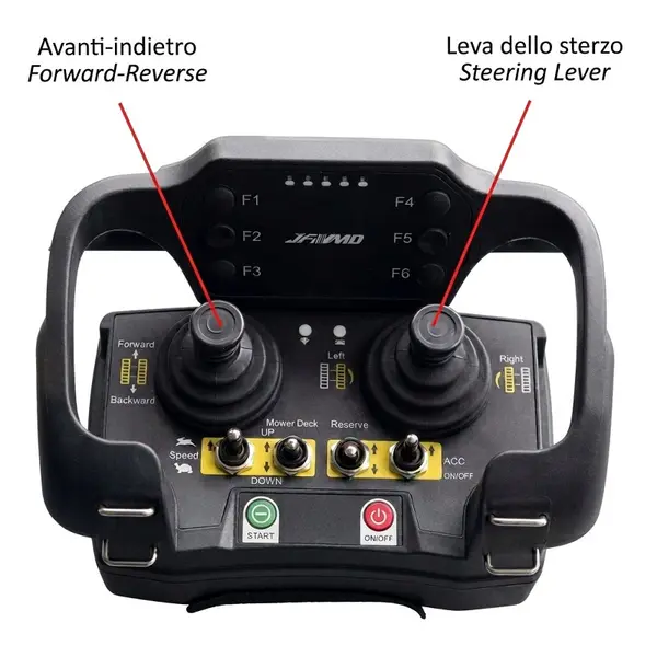 WORTEX AMD-R 100 - Robot mulcher 18 HP command