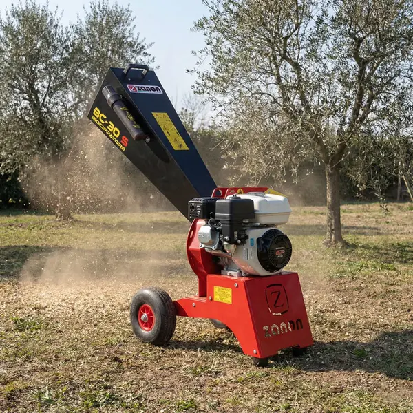 Zanon BC 30-S 1003129 - Wood chipper with Briggs & Stratton 6 HP engine and 4 cm cutting diameter