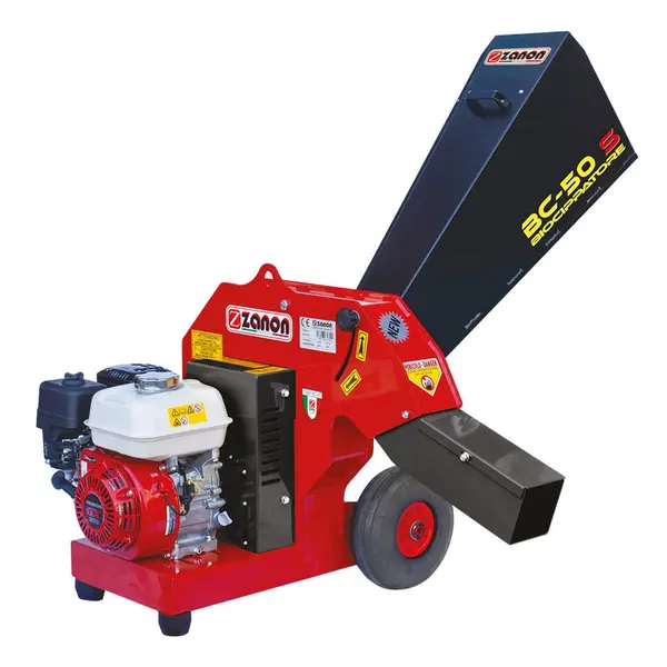 Zanon BC 50-S 1003179 - Wood chipper with 6.5 HP Honda engine and 5 cm cutting diameter