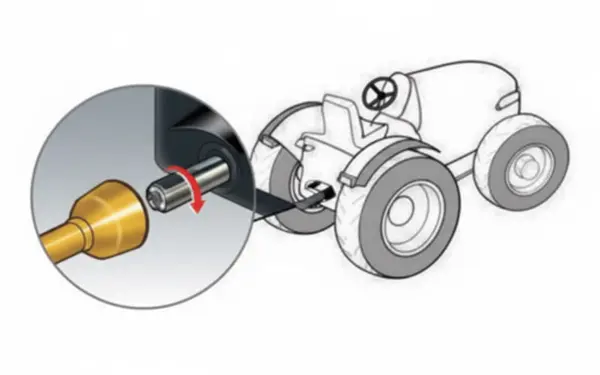 Zanon BC 50-T 1003708 - PTO Driven Wood Chipper for 20-50 HP Tractors with 6 cm Cutting Diameter