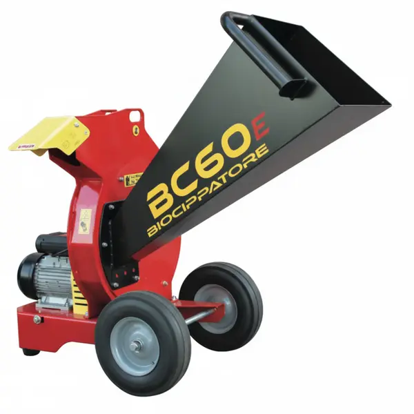 Zanon BC 60-E 1002858 1002859 - Professional Electric Wood Chipper Up to 4 HP