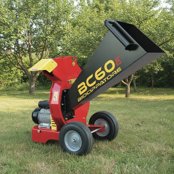 Zanon BC 60-E 1002858 1002859 - Professional Electric Wood Chipper Up to 4 HP