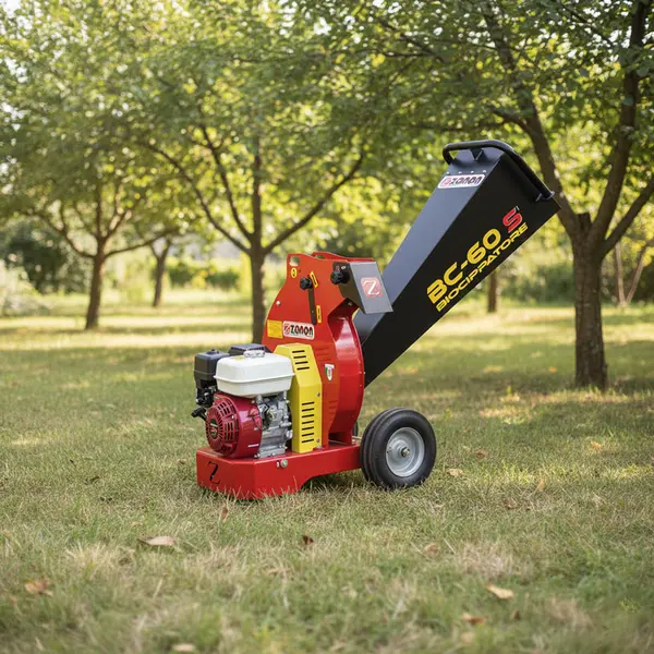 Zanon BC 60-S 1002857 - Wood chipper with 6.5 HP Honda engine and 6 cm cutting diameter