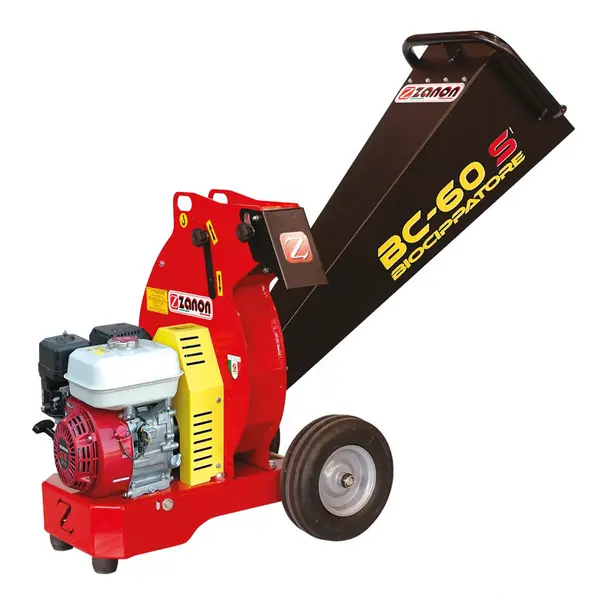 Zanon BC 60-S 1002857 - Wood chipper with 6.5 HP Honda engine and 6 cm cutting diameter