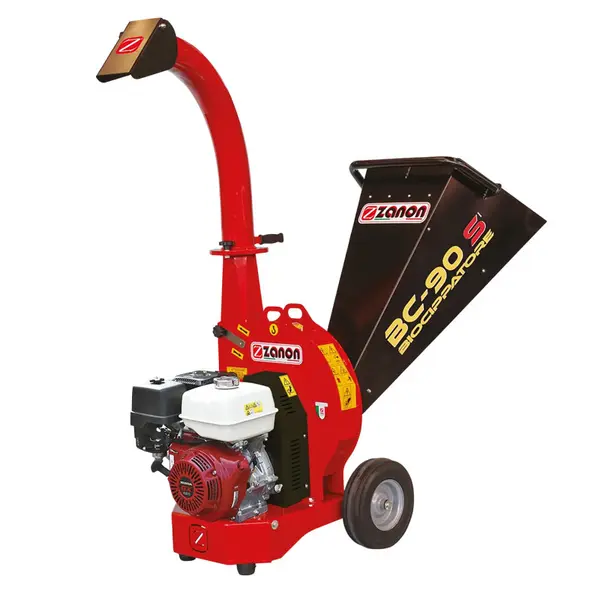 Zanon BC 90-S 1002900 - Wood chipper with 13 HP Honda engine and 9 cm cutting diameter