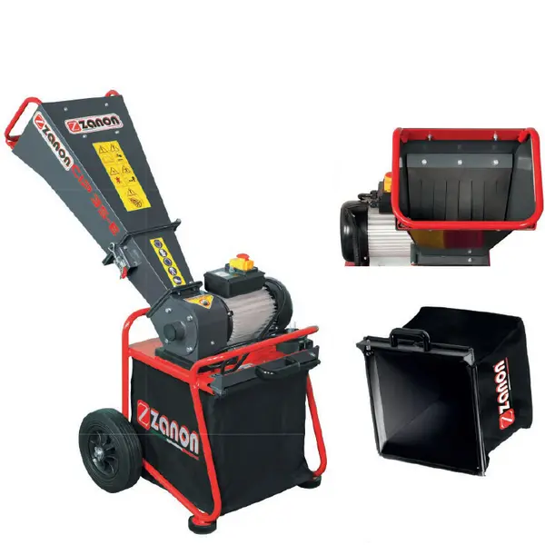 Zanon CIP 35-E - Hobby Wood Chipper 65 L Basket